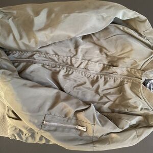 Ambiance Olive Green Bomber Jacket